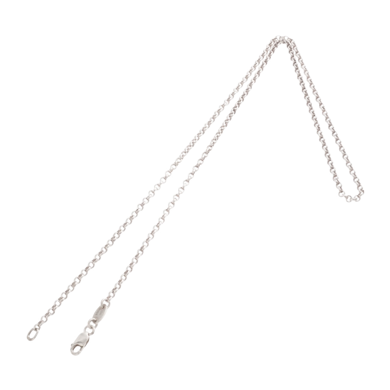 ロールチェーン 18インチ R18 NECK CHAIN 【シルバーネックレス チェーン】