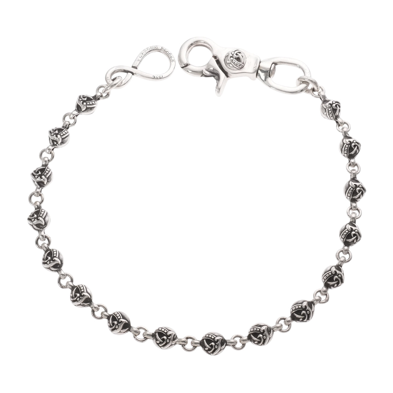 1クリップ No1ケルティックボールチェーン ショート 1CLIP No1 CELTIC BALL CHAIN SHORT 【シルバーウォレットチェーン】