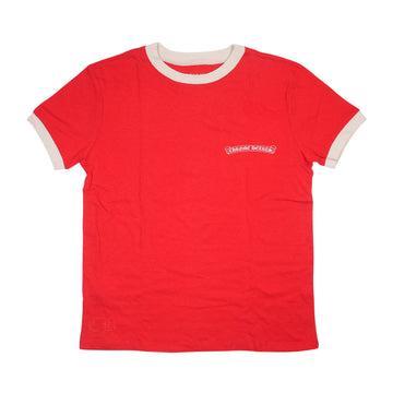 新品ホースシューバックプリント ROLLER SKATE 【Tシャツ】【レッド】 SIZE:M