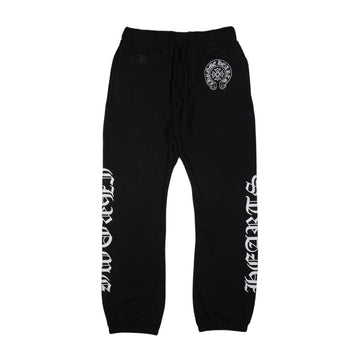 1/17五嶋取置16ロゴサイドプリント 【スウェットパンツ】【ブラック】 SIZE:M