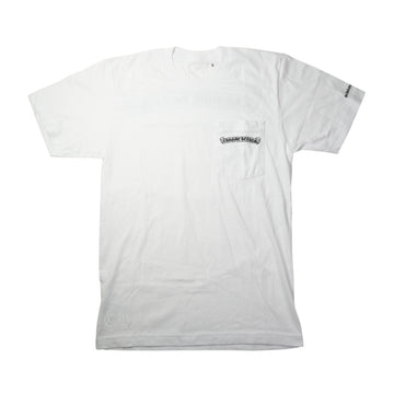 スクロールラベルバックプリント 【Tシャツ】【ホワイト】【新品】 SIZE:S