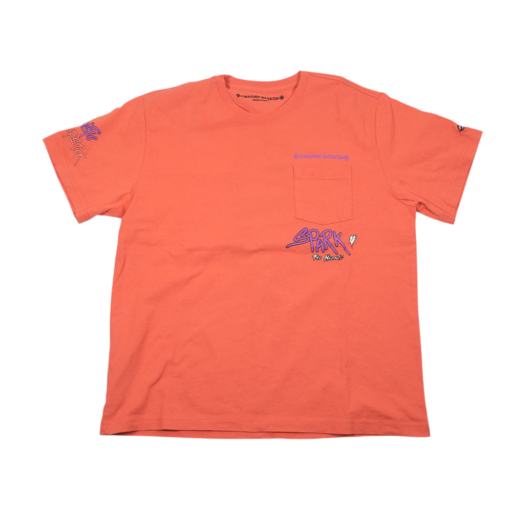 PPO SPARK THE HEART T-SHRT MATTY BOYプリントスパークザハートTシャツ XL