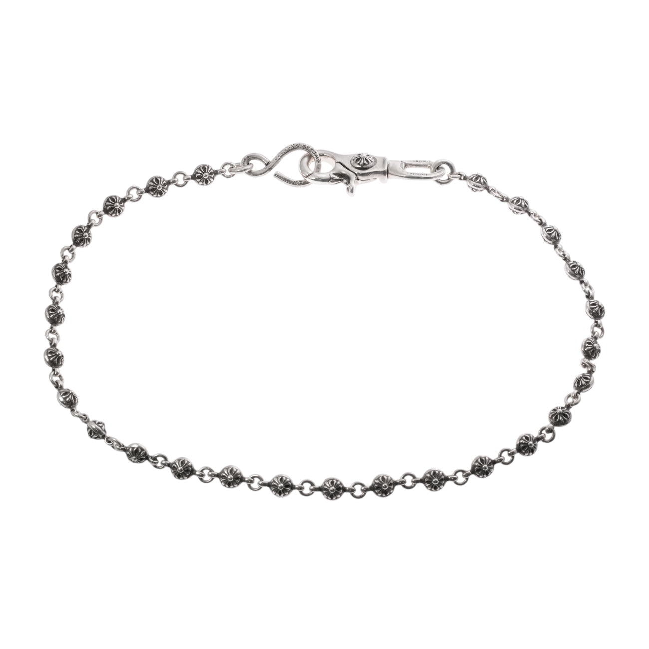 1クリップ No1 クロスボールチェーン ロング 1CLIP No1 CROSS BALL CHAIN LONG 【シルバーウォレットチェーン】