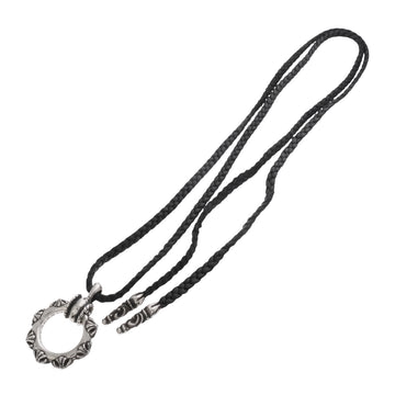 アイウェアループクロスバンド スクロールチップ EW LOOP CROSSBAND 【シルバーネックレストップ ペンダント レザーネックレス】