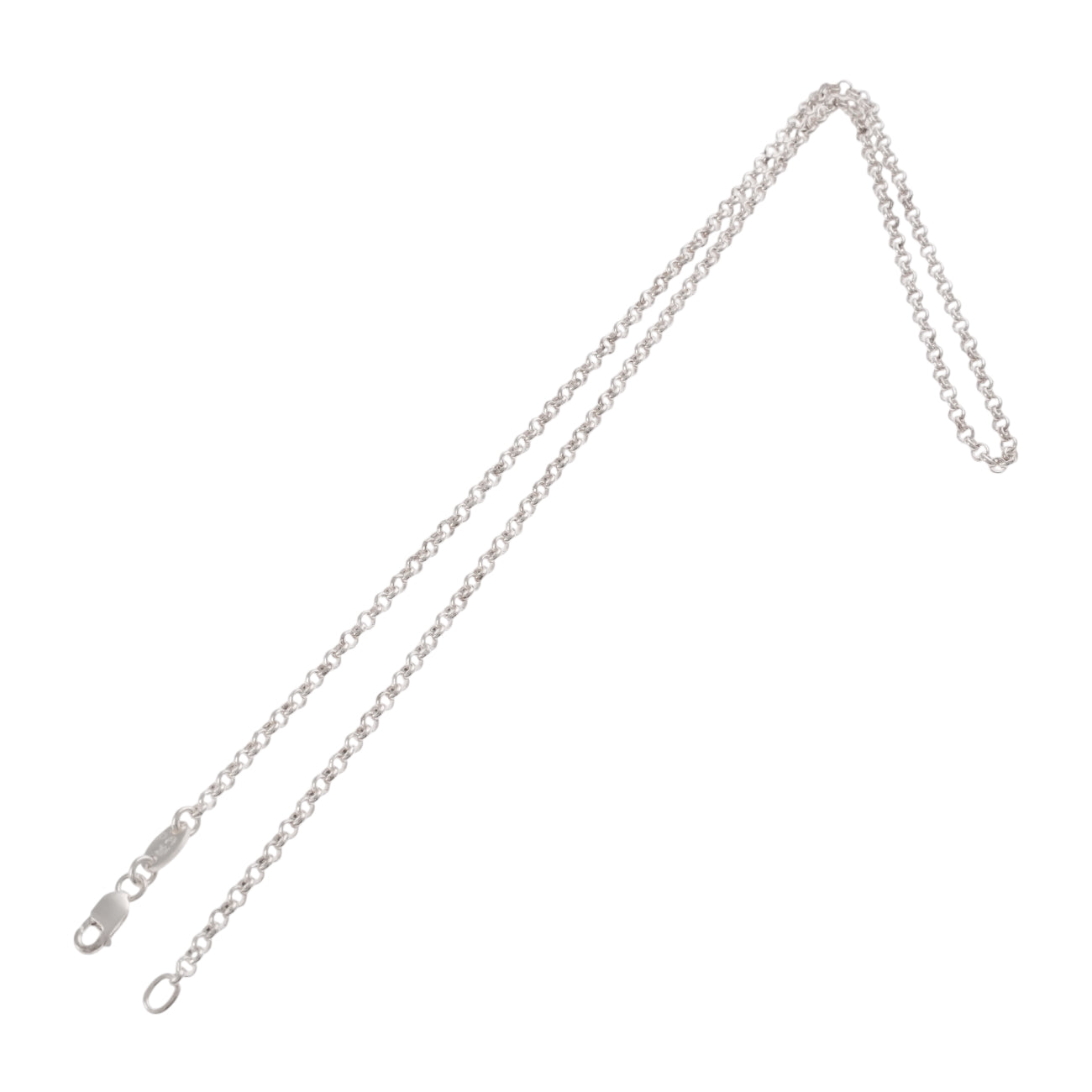 ロールチェーン 18インチ R18 NECK CHAIN 【シルバーネックレス チェーン】