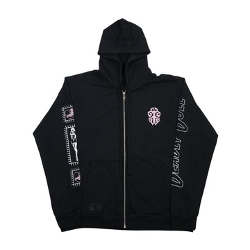 デッドリードール DEADLY DOLLプリント 【ジップパーカー】【ブラック】【新品】 SIZE:L