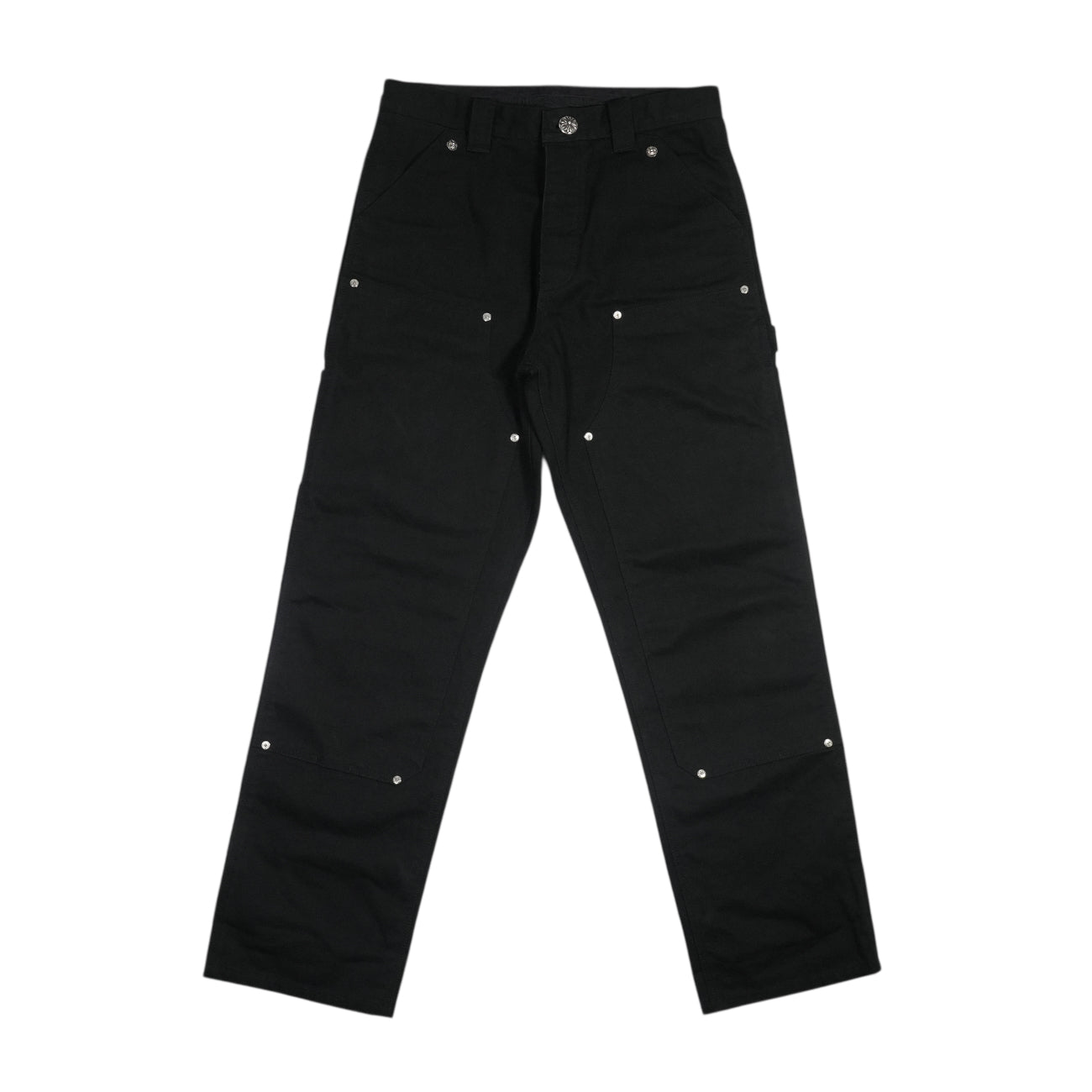 ダブルニーカーペンター CARPENTER DOUBLE KNEE 【キャンバスパンツ】　【ブラック】SIZE:31
