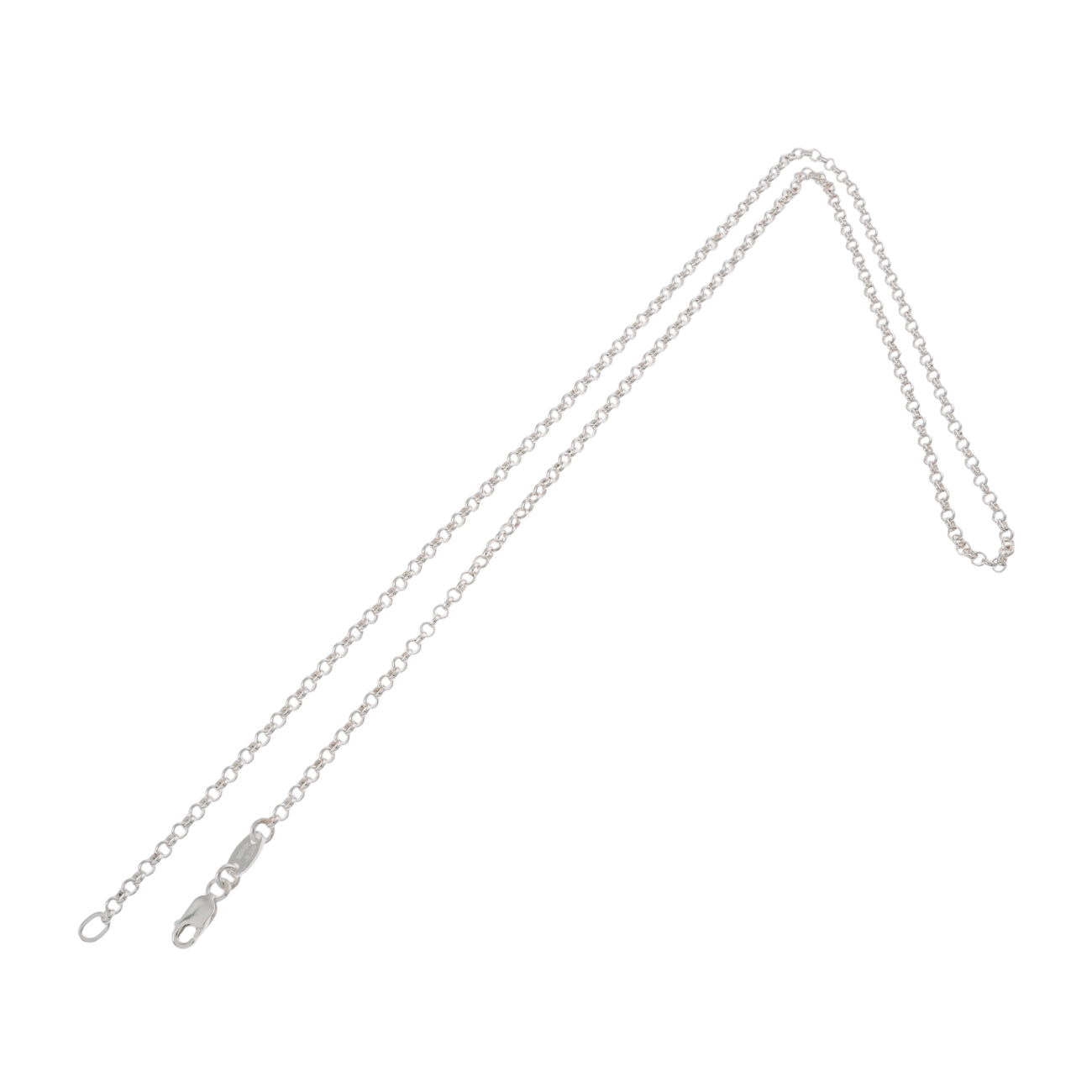 ロールチェーン 20インチ R20 NECK CHAIN 【シルバーネックレス チェーン】 インボイス付き