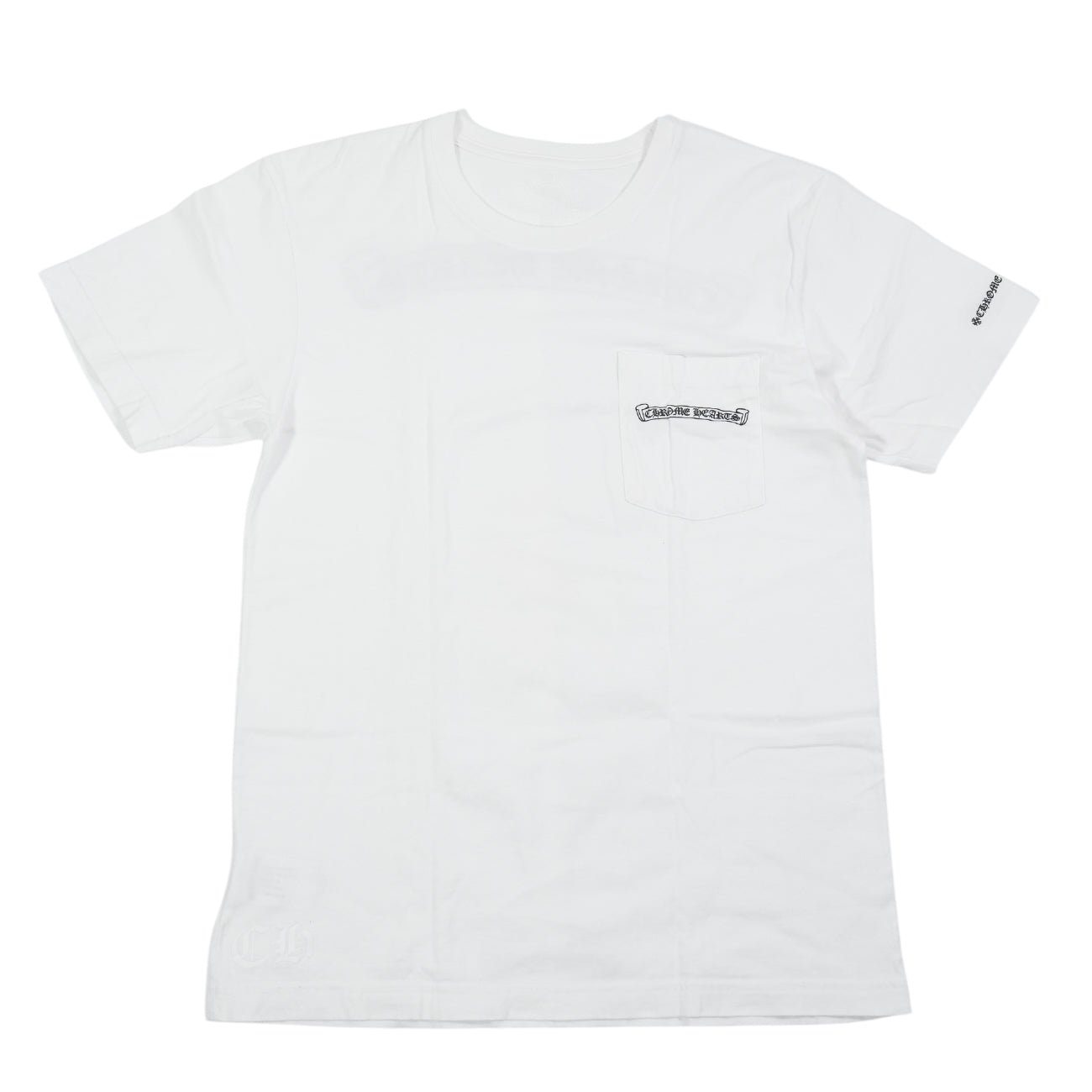 CH T-SHRT 1 スクロールラベルバックプリントTシャツ M