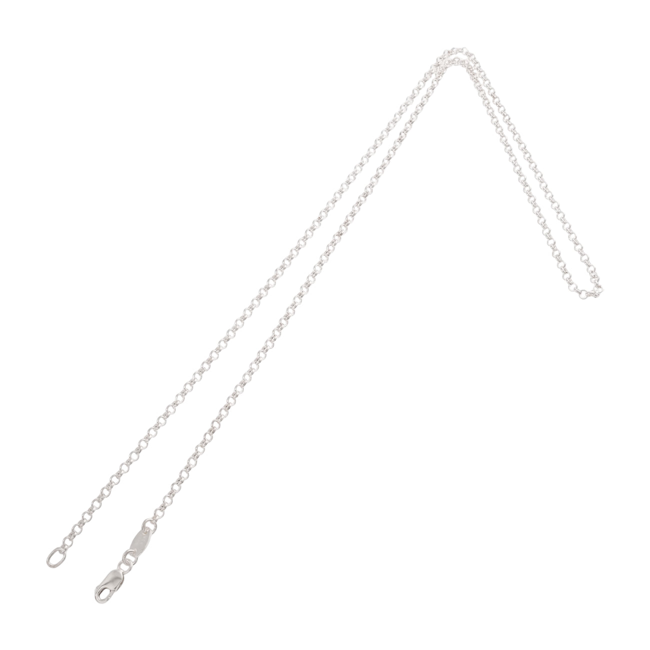 ロールチェーン 20インチ R20 NECK CHAIN 【シルバーネックレス チェーン】	インボイス付き