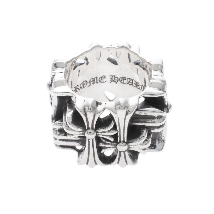 クロムハーツ CHROME HEARTS 中古 正規品 スクエアセメタリー SQUARE