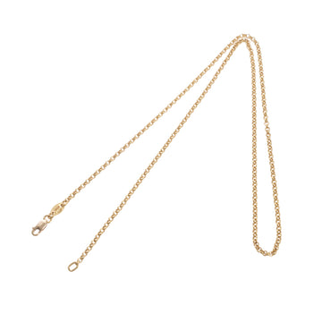 22K ロールチェーン 20インチ R20 NECK CHAIN 【ゴールドネックレス チェーン】