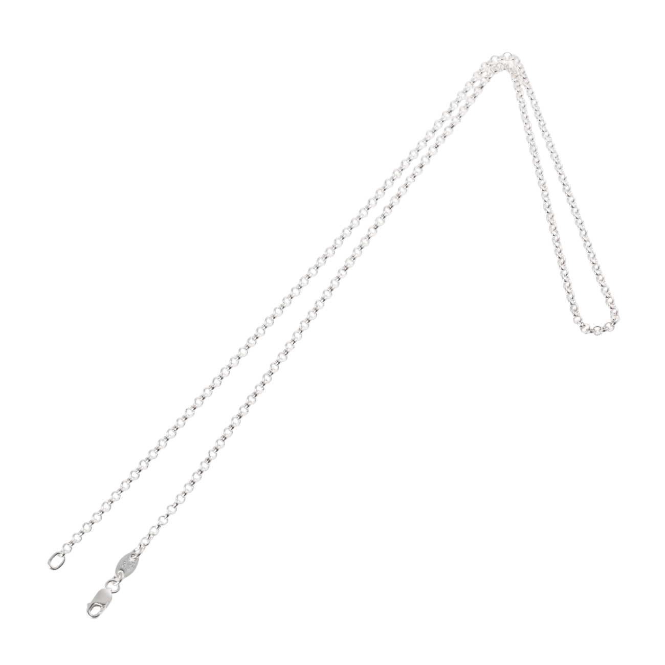 ロールチェーン 20インチ R20 NECK CHAIN 【シルバーネックレス チェーン】 インボイス付き