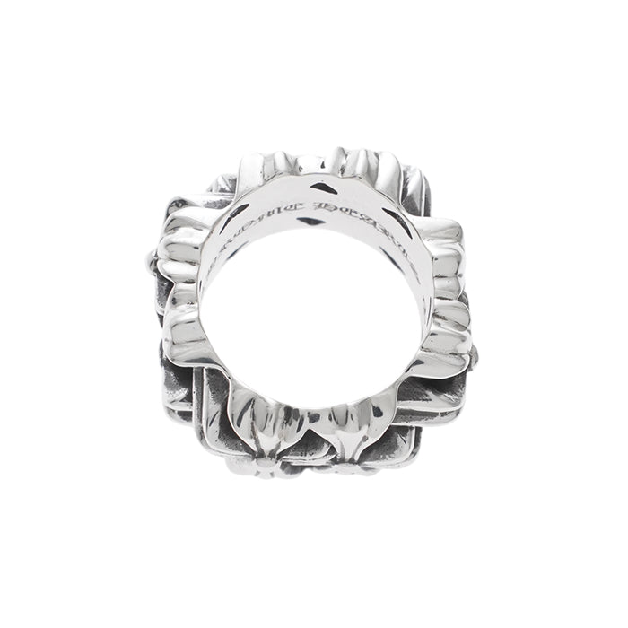 クロムハーツ CHROME HEARTS 中古 正規品 スクエアセメタリー SQUARE
