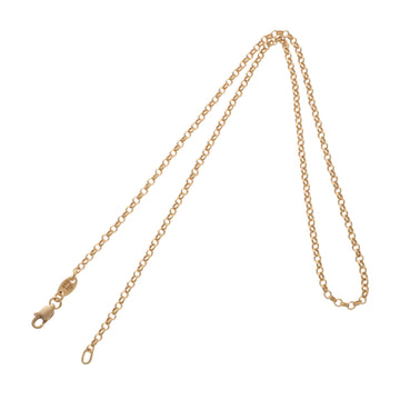 22K ロールチェーン 16インチ R16 NECK CHAIN 【ゴールドネックレス チェーン】