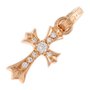 22K ベイビーファット PAVE DIA CRS BBYFAT 【ゴールドネックレストップ チャーム パヴェ ダイヤモンド】