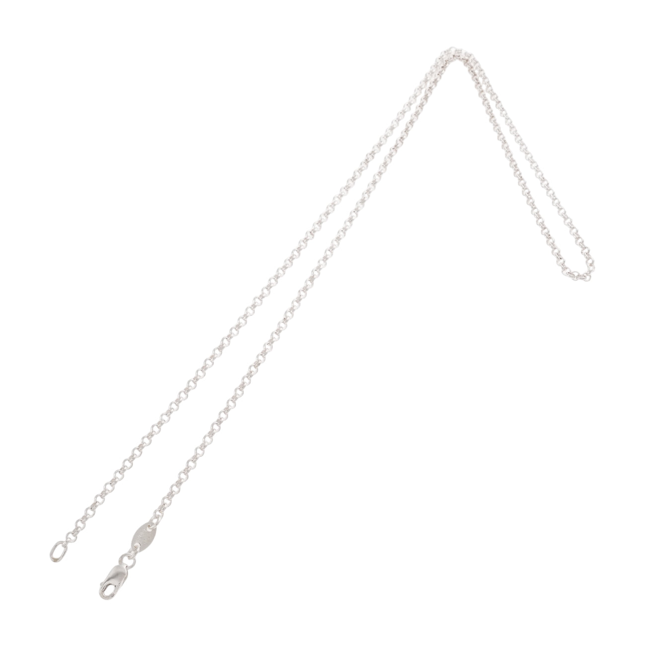 ロールチェーン 20インチ R20 NECK CHAIN 【シルバーネックレス チェーン】	インボイス付き