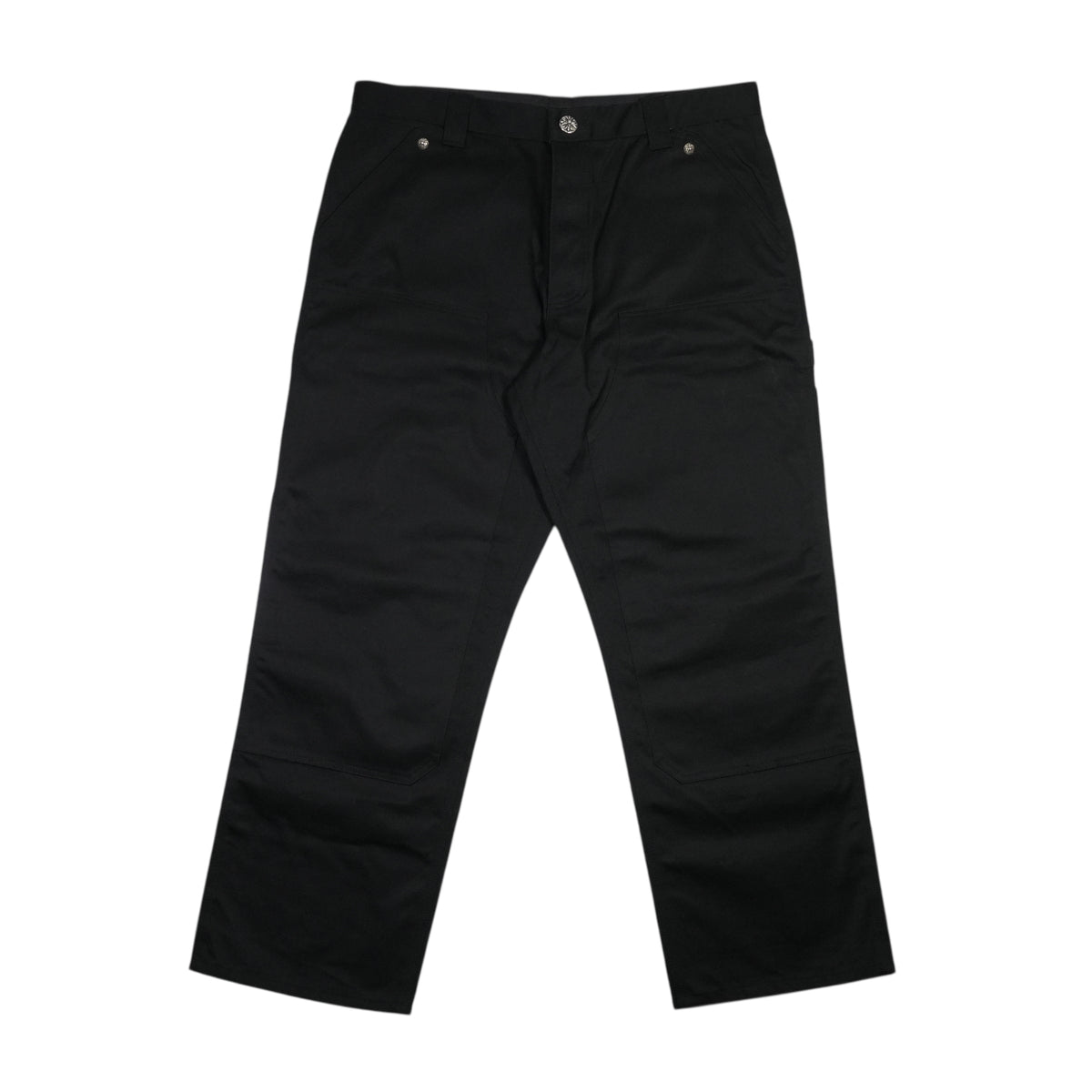 ダブルニーカーペンター CARPENTER DOUBLE KNEE 【キャンバスパンツ】　【ブラック】SIZE:38