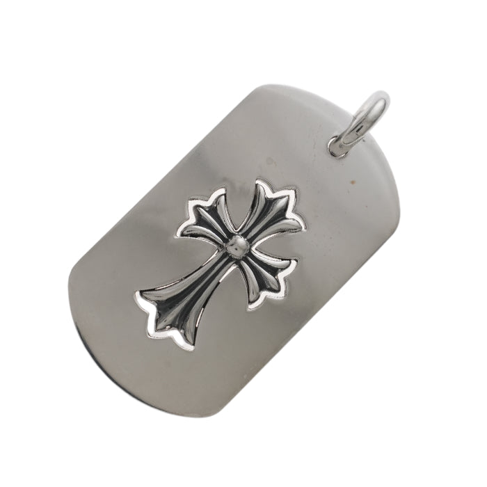 ラージカットアウトクロス ドッグタグ LG CO CROSS DOG TAG 【シルバーネックレストップ ペンダント】