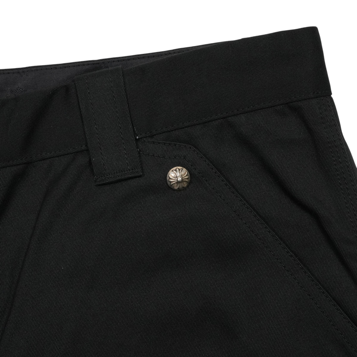 ダブルニーカーペンター CARPENTER DOUBLE KNEE 【キャンバスパンツ】　【ブラック】SIZE:38