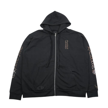 SWTSHRT HD ZIP オンライン限定グリッタープリントジップアップパーカー