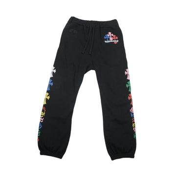 SWEAT PANTS MLTCOL CEM CRS プリントロングパンツ S