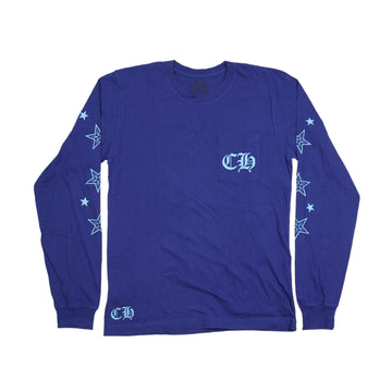 CH L/S /1 スターバックプリント長袖カットソー M