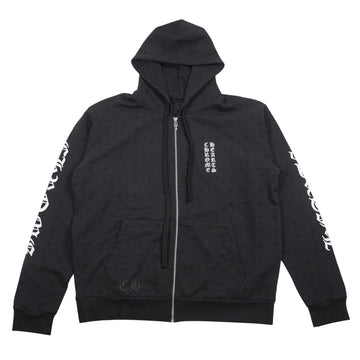 SWTSHRT HD ZIP CHプラス総柄ジップアップパーカー