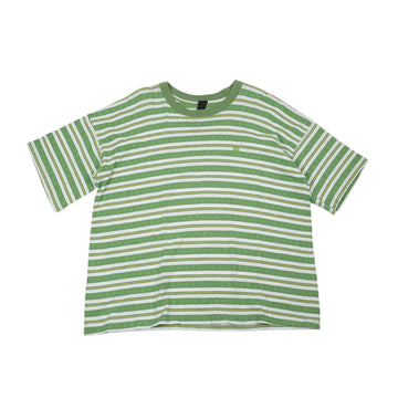 Y NOT Stripe ボーダープリントTシャツ