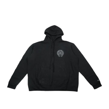 WWW.CHROMEHEARTS.COM HOODIE オンライン限定ホースシューバックプリントプルオーバーパーカー　XL