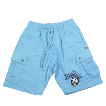 PPO BRAIN NEW HALF PANTS MATTY BOYブレインニュープリントハーフパンツ L