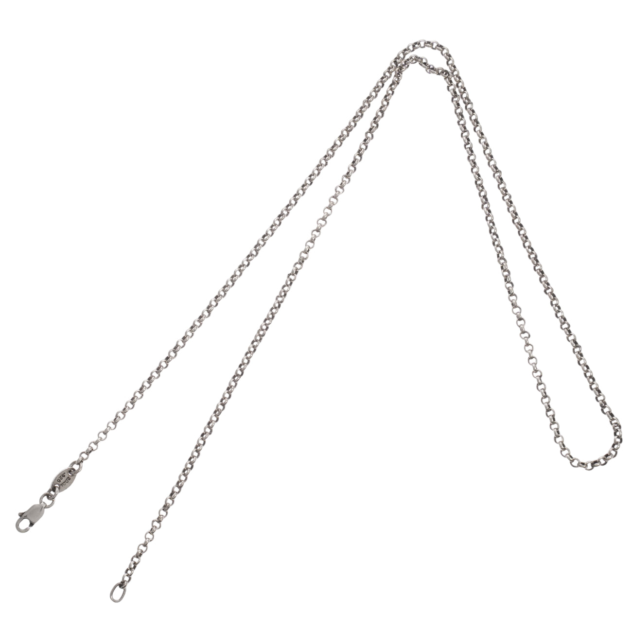 ロールチェーン 20インチ R20 NECK CHAIN 【シルバーネックレス チェーン】