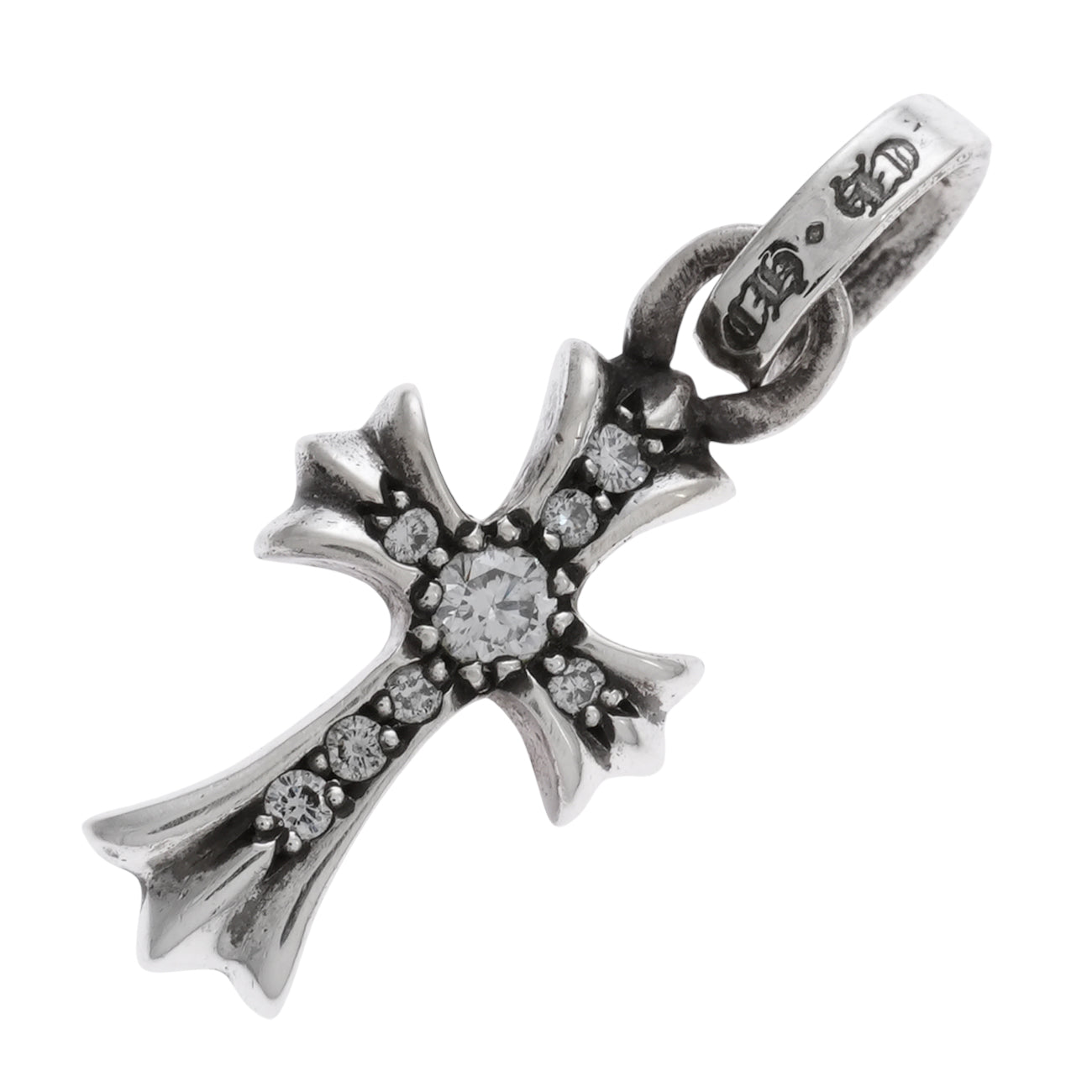 ベイビーファット PAVE DIA CRS BBYFAT 【シルバーネックレストップ チャーム パヴェ ダイヤモンド】