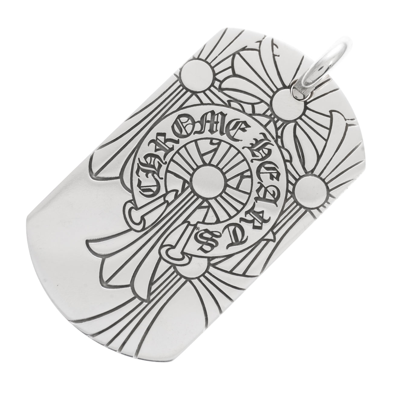 ラージゴッドブレス ドッグタグ LG GOD BLESS DOG TAG 【シルバーネックレストップ ペンダント】