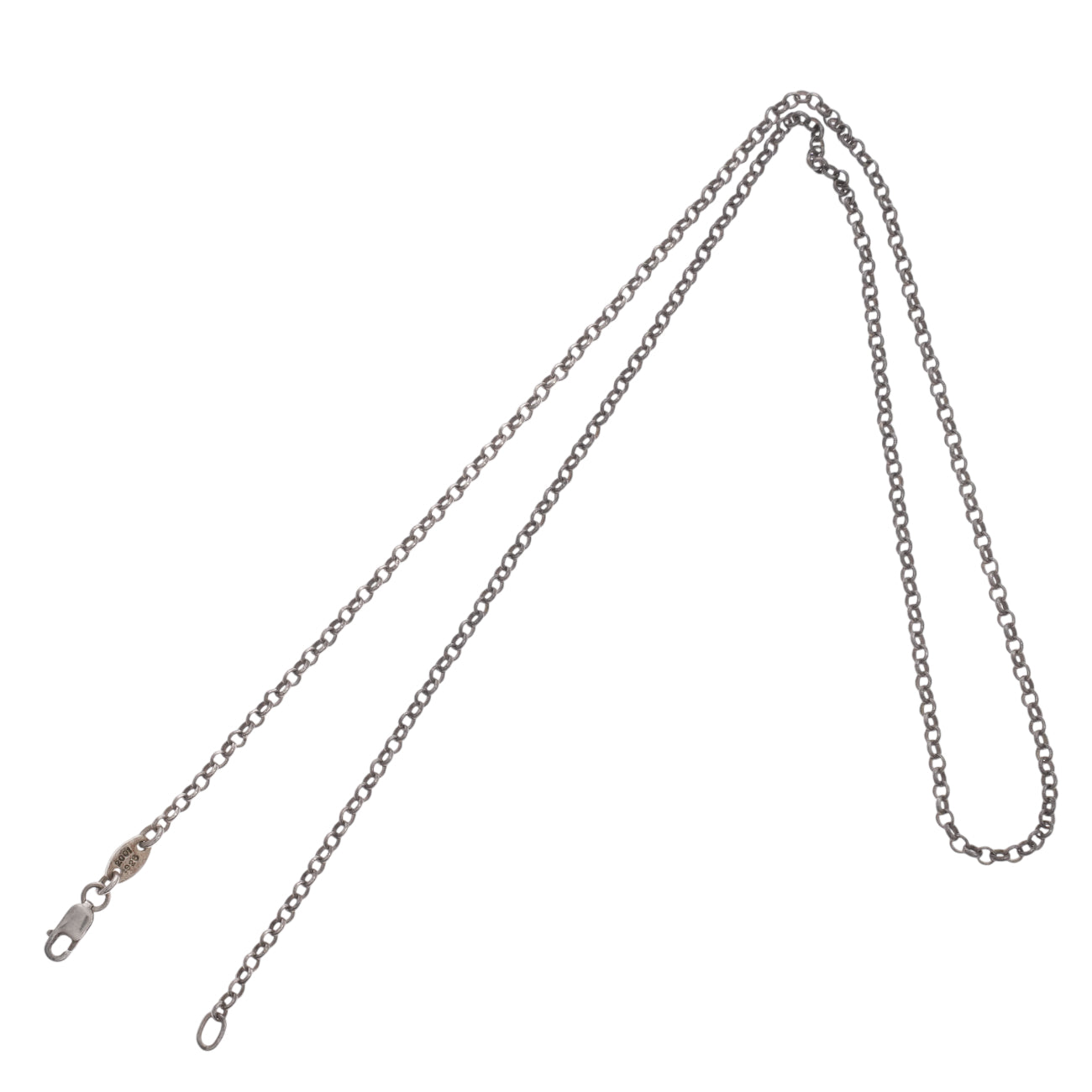 ロールチェーン 20インチ R20 NECK CHAIN 【シルバーネックレス チェーン】