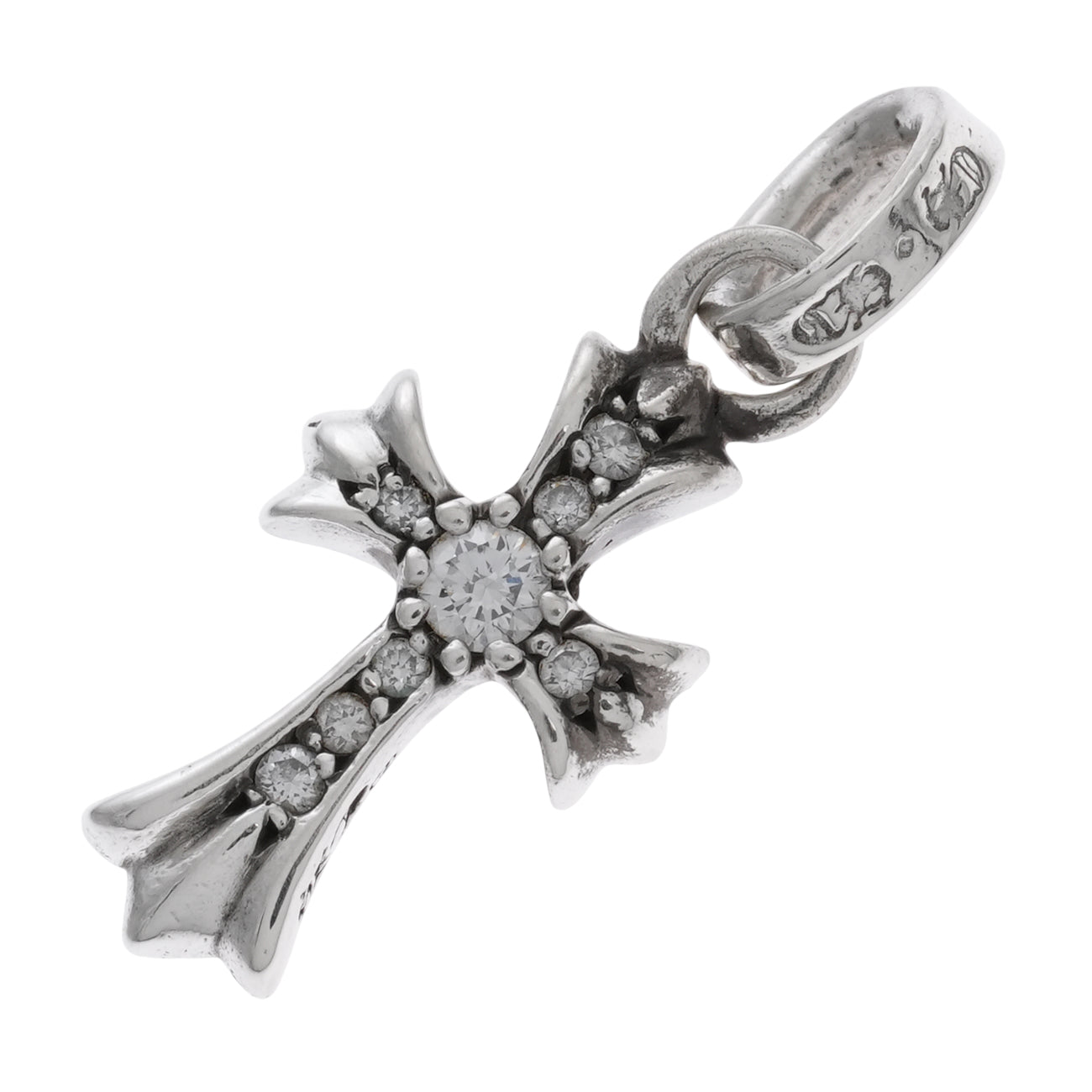 ベイビーファット PAVE DIA CRS BBYFAT 【シルバーネックレストップ チャーム パヴェ ダイヤモンド】