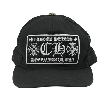 TRUCKER CAP トラッカーキャップ CHパッチクロスボール付メッシュ帽子