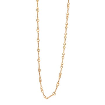 22K ツイストチェーン 20インチ T20 NECK CHAIN 【ゴールドネックレス チェーン】