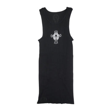 フェアリークロスフロントプリント 【タンクトップ】【ブラック】size:S