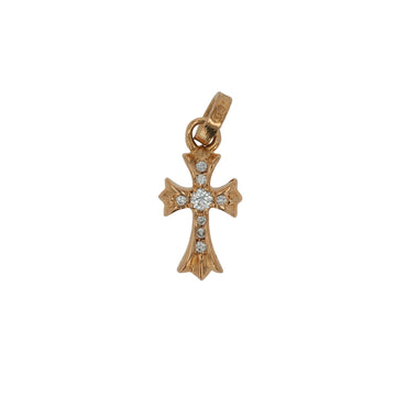 22K ベイビーファット PAVE DIA CRS BBYFAT 【ゴールドネックレストップ チャーム パヴェ ダイヤモンド】