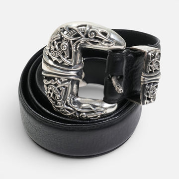 ケルティック3PC CELTIC 3PC SIZE:42 【シルバーバックル ベルト】