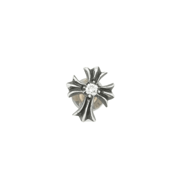 CHクロススタッド DIA CH CROSS STUD 【シルバーピアス ダイヤモンド】
