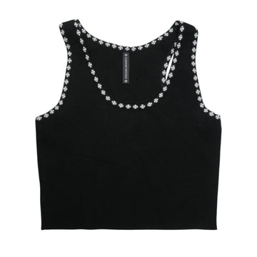 リブCHプラス【タンクトップ】【ブラック】SIZE:S
