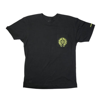 ホースシューバックプリント 【Tシャツ】【ブラック×イエロー】 【新品】SIZE:L