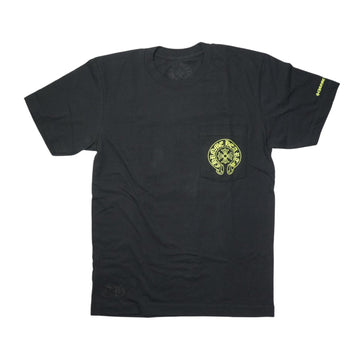 ホースシューバックプリント 【Tシャツ】【ブラック×イエロー】 【新品】SIZE:S