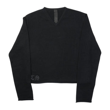 Fairy Cross Rhinestone [Cashmere Knit] [Black] [New] SIZE: S