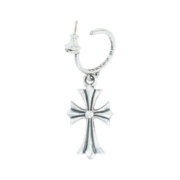 TINY CH CROSS HOOP [Silver Earring]