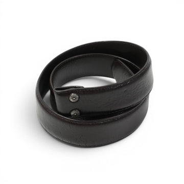 スクロールラベルリベットストラップ SCROLL LABEL STRAP SIZE:30 【シルバーベルトストラップ】
