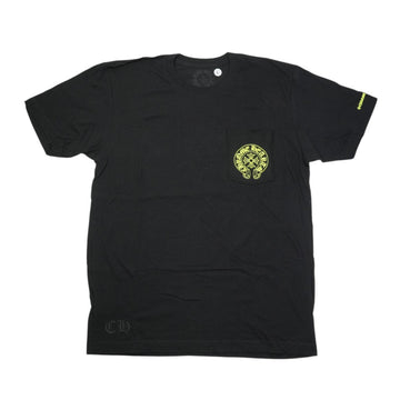ホースシューバックプリント 【Tシャツ】【ブラック×イエロー】【新品】 SIZE:L