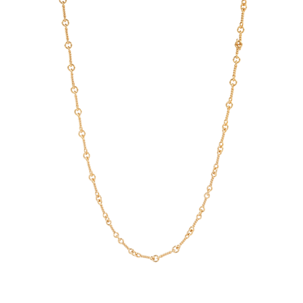 22K ツイストチェーン 20インチ T20 NECK CHAIN 【ゴールドネックレス チェーン】